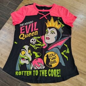 Disney Parks Evil Queen Maleficent T-Shirt Disney Villains Vintage Boulevard XL